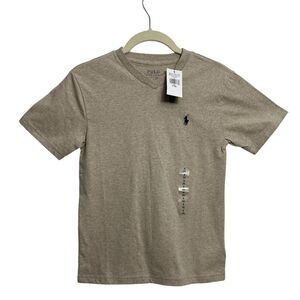 POLO RALPH LAUREN V-neck Tee, BOYS Size‎ SMALL 8